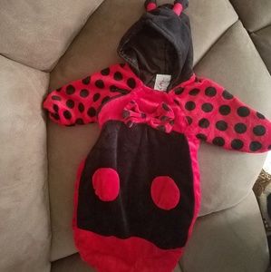 0-6M Ladybug Costume